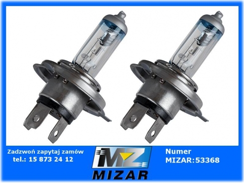 Żarówka halogenowa H4 12V 60/55W EPB46K EinParts +130% More Light 2szt -42939