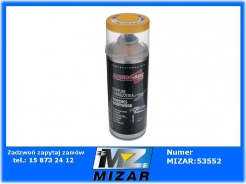 Lakier spray akryl New Holland żółty 400ml Ambrosol V400CAR10 -43123