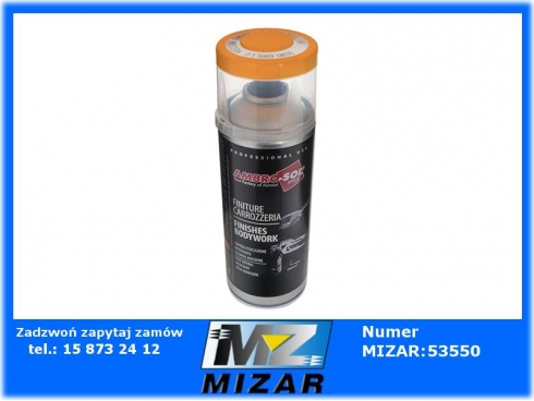 Lakier spray akryl Caterpillar żółty 400ml Ambrosol V400CAR9-43121