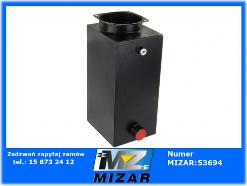 Zbiornik oleju agregatu hydraulicznego wywrotu 8l metalowy-43692