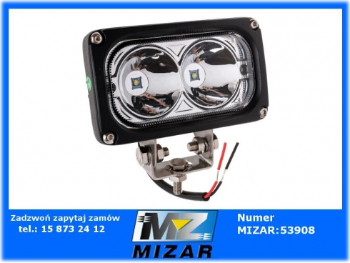 Lampa robocza LED 9-32V, 2LEDX15W 3000LM 6000K-43829