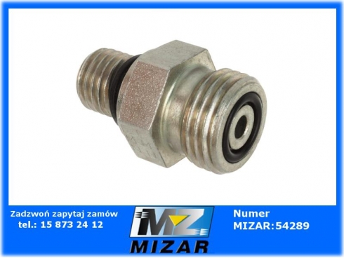 Złącze proste GA 11/16" M-ORFS / M12x1,5 M-MET-WD-44031