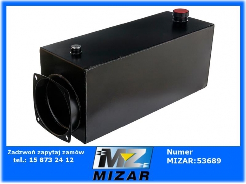 Zbiornik oleju agregatu hydrauliczngo wywrotu 10l metalowy-44787