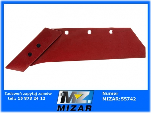 Lemiesz lewy z dłutem 590mm Vogel & Noot Agro-Wikt PK701401-44735