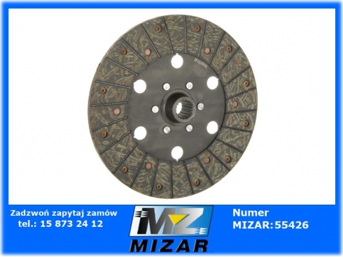 Tarcza sprzęgła I stopnia pleciona Zetor 280mm 70011189 Komfort 1039.02.S16-44860