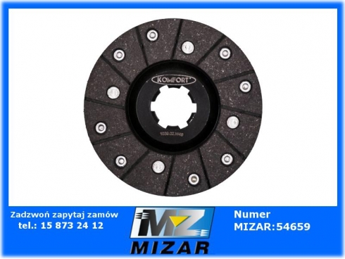 Tarcza hamulca ręcznego Bizon fi 130 6Z 5040240780  5040/24-078/0 Komfort 1039.02.W49-45019