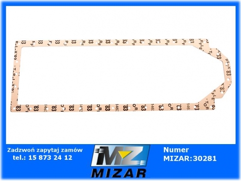 USZCZELKA MISY OLEJOWEJ CASE 1455 DT-402 3055987R1 -45193