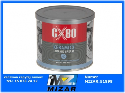 CX-80 Smar ceramiczny Keramicx 500g do śrub -45123