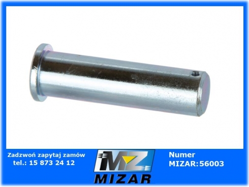 Sworzeń mocowania wieszaka górny C-360 25x95mm 54660174 54660135-45312