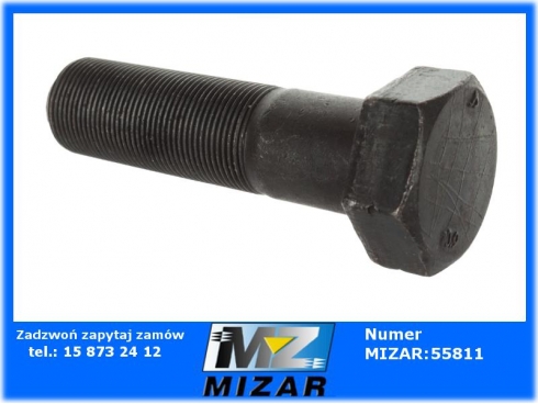 Śruba główki kosy listwy tnącej New Holland M16x60 80412681 80412681.Z369-45346