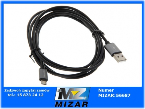 Kabel USB micro USB 1,8m Kruger&Matz  -45313