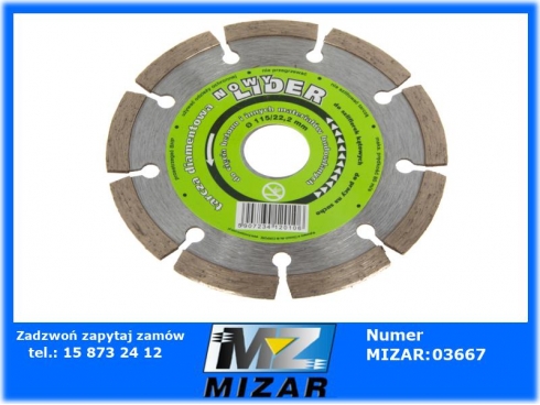 TARCZA DIAMENTOWA LIDER 115mm -45509