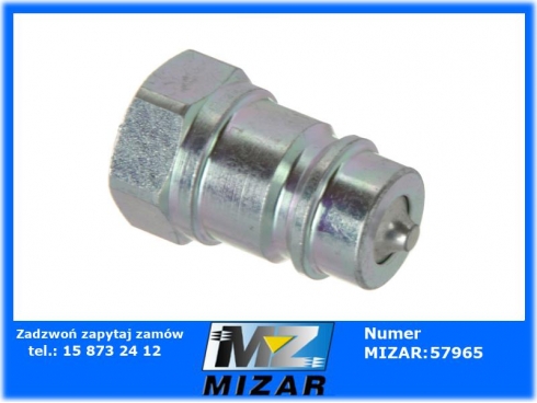 Szybkozłącze EURO wtyczka z gwintem wewnętrznym 1/2" DN12 BG3 -45672