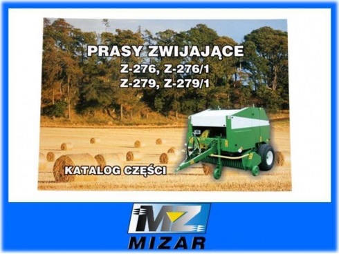 KATALOG PRASA ZWIJKA Z-276 Z-276/1 Z-279 Z-279/1-4562