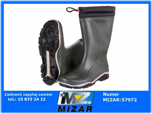 Kalosze męskie zimowe ocieplane Blizzard rozmiar 45 Dunlop-45613