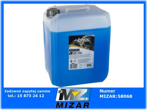 Płyn do chłodnic Axenol Glimax -35'C niebieski 20l -45694