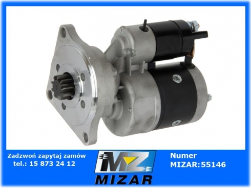 Rozrusznik 2,8kW 12V Fiat New Holland odpowiednik 123708139 4807375 9142680-45797