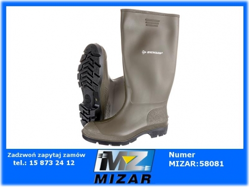 Kalosze gumowce gumiaki Dunlop Pricemastor roz. 43-45776