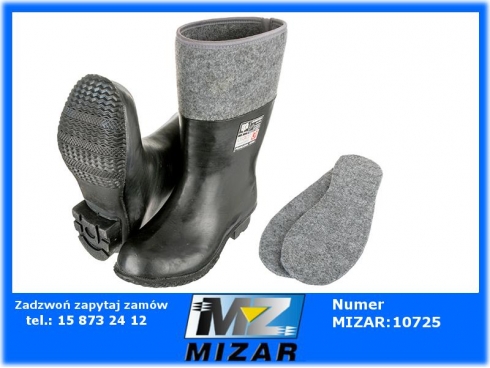 BUTY MĘSKIE KALOSZE GUMOWCE ROZM. 9 / 43 GUMA-45770