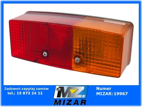 Lampa zespolona tylna prawa Deutz-Fahr Massey Ferguson John Deere 04340702 2SE997111011 AL64947 3042085M2 -45725