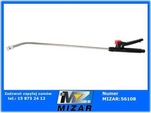 Lanca metalowa 50cm z rączką 19cm do opryskiwacza ciśnieniowego-45737