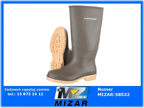 Kalosze męskie buty gumowe Dull rozmiar 42 Dunlop-45801