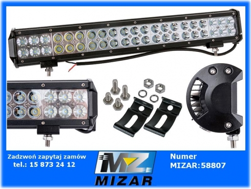 Lampa robocza panel 42 Led 126W 12V 24V -45961