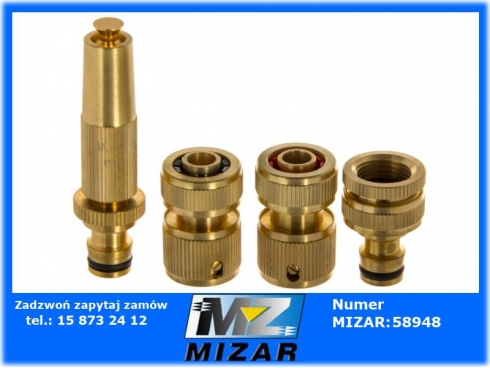 Zestaw ze zraszaczem mosiężnym 1/2" DY8025C-46178