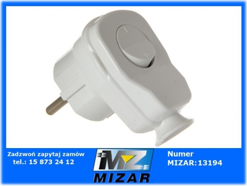 WTYCZKA 220V+Z 16A Z WYŁĄCZNIKIEM-46294