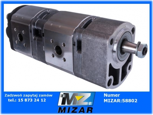 Pompa hydrauliczna Case oryginał Bosch Rexroth 3226942R93 R918C00956 0510555306 0510555303 lewa-46358