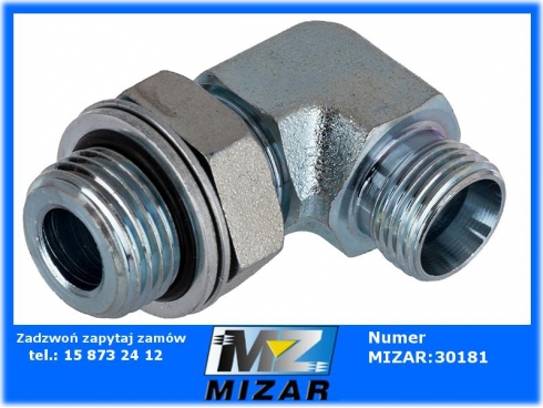 Kolano ustawne 1/2" BSP x M18x1,5 12L-46592