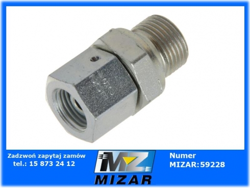 Złącze redukcyjne GZ 3/8" x GW 1/4"-46627