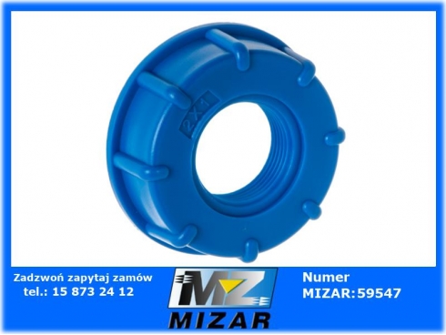 Złącze adapter redukcja S60x6 GW 1"  beczki Mauzer-46718