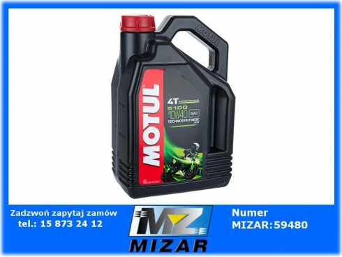 Olej Motul 5100 10W40 Ester 4l motocyklowy-46767