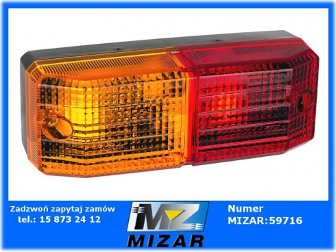 Lampa zespolona pozycja kierunkowskaz L/P Valtra-46869