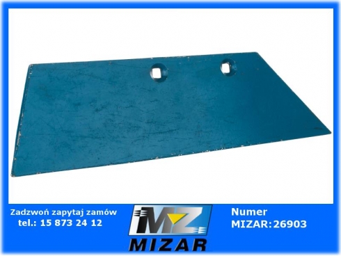 Lemiesz pługa Lemken prawy 470mm Waryński 3351958-47181