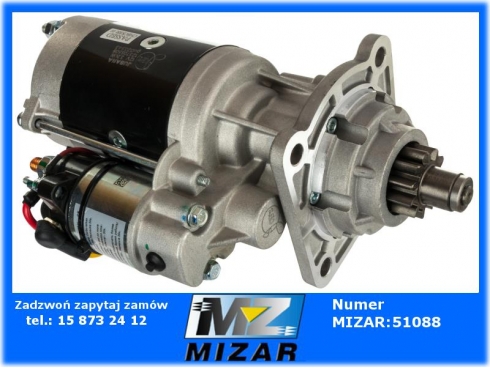 Rozrusznik 3,2kW 12V Case Zetor MF Jubana 123708508 zam.: 0001358050-47277