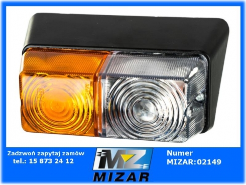 Lampa boczna prawa metalowa T-25 FP204-47657