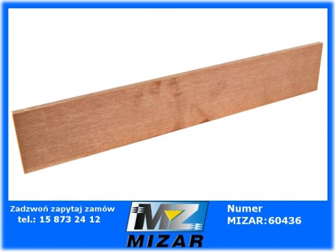 Płytka pompy próżniowej 353x62x6,3mm-47813