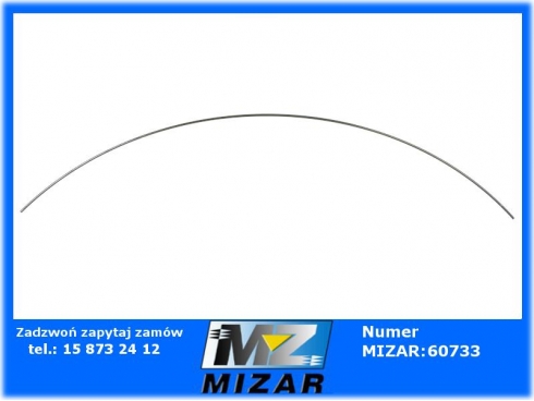 Drut klepiska widełki rusztu 700x3mm Bizon 5040110190-47968