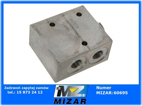 Dzielnik strumienia oleju 3,3-10l/min 3/8" 250bar-47901