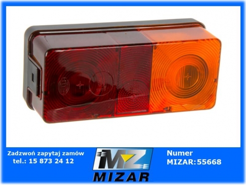 Lampa tylna prawa Case 3145943R91 -48143