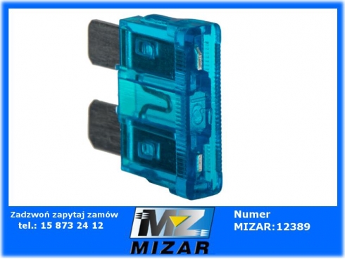 Bezpiecznik płaski MIDI NORMAL 15A niebieski-48237