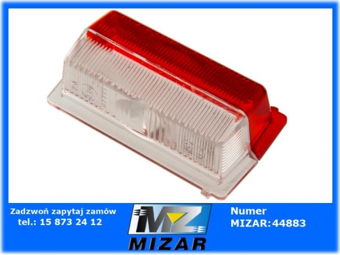 Klosz lampy obrysowej przednia tylna PO2-48326