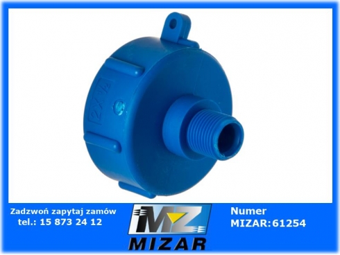 Złącze adapter redukcja S60x6 GZ 1/2" beczka Mauze-48573