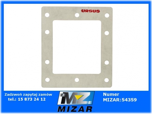 Uszczelka pokrywy dolnej skrzyni krążelit 0,8mm C-360 Oryginał Ursus-48730