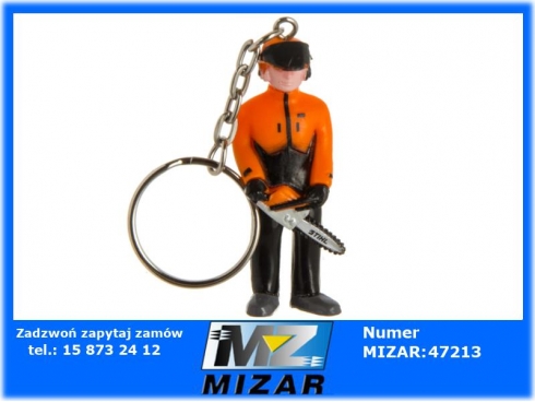 Brelok do kluczy drwal 6cm oryginał Stihl-48987