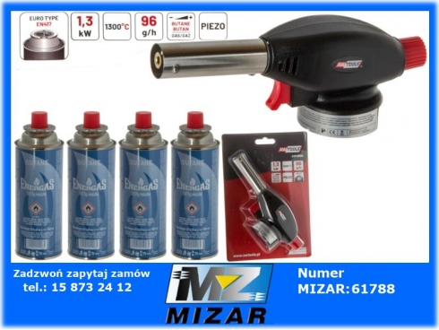 Palnik gazowy do lutowania AW Tools 4 gaz 227g-48992