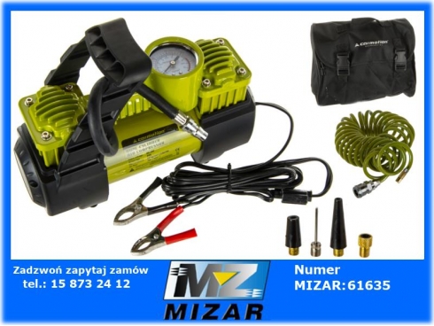 Kompresor powietrza dwutłokowy 12V 11 Bar 35l-49070