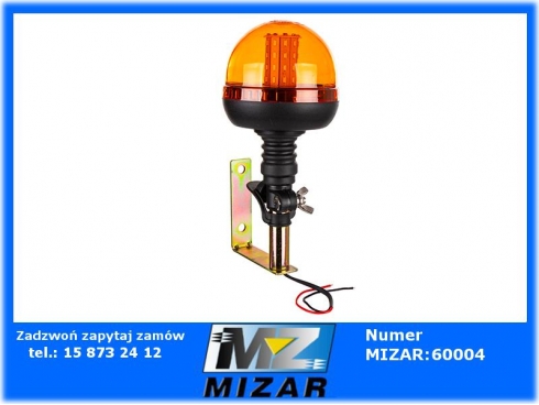 Kogut ostrzegawczy LED z uchwytem U 12V 24V-49079